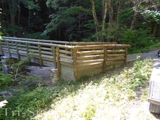 Appalachian Trail Bridge Railing