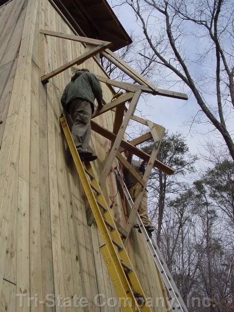 constructing climbing overhang